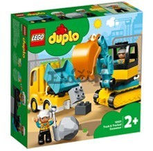 LEGO® DUPLO® 10931 Nákladiak a pásový bager