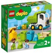 LEGO® DUPLO® 10945 Smetiarske auto a recyklovanie